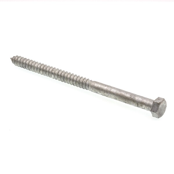 Prime-Line Hex Lag Screw 1/2in X 8in A307 Grade A Hot Dip Galvanized Steel 10PK 9057244 - main